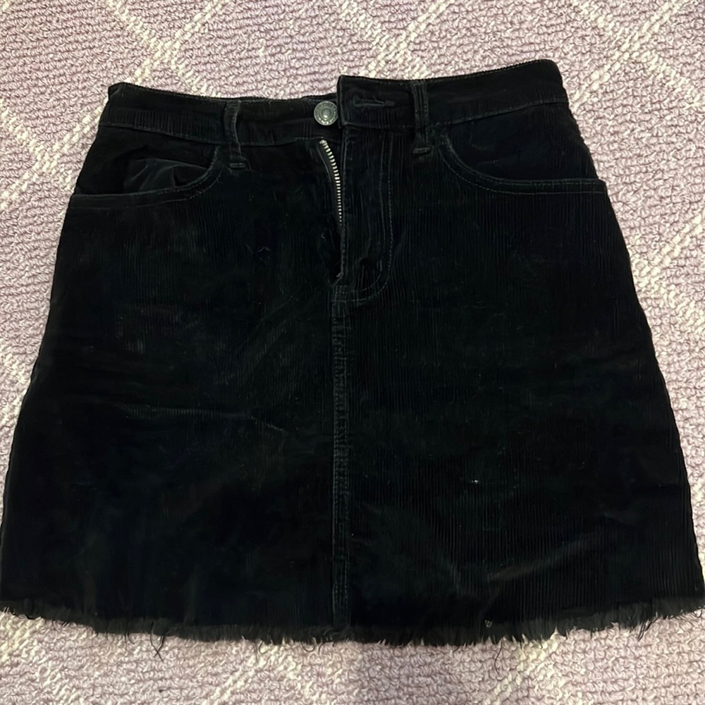 Brandy Melville Black Mini Skirt